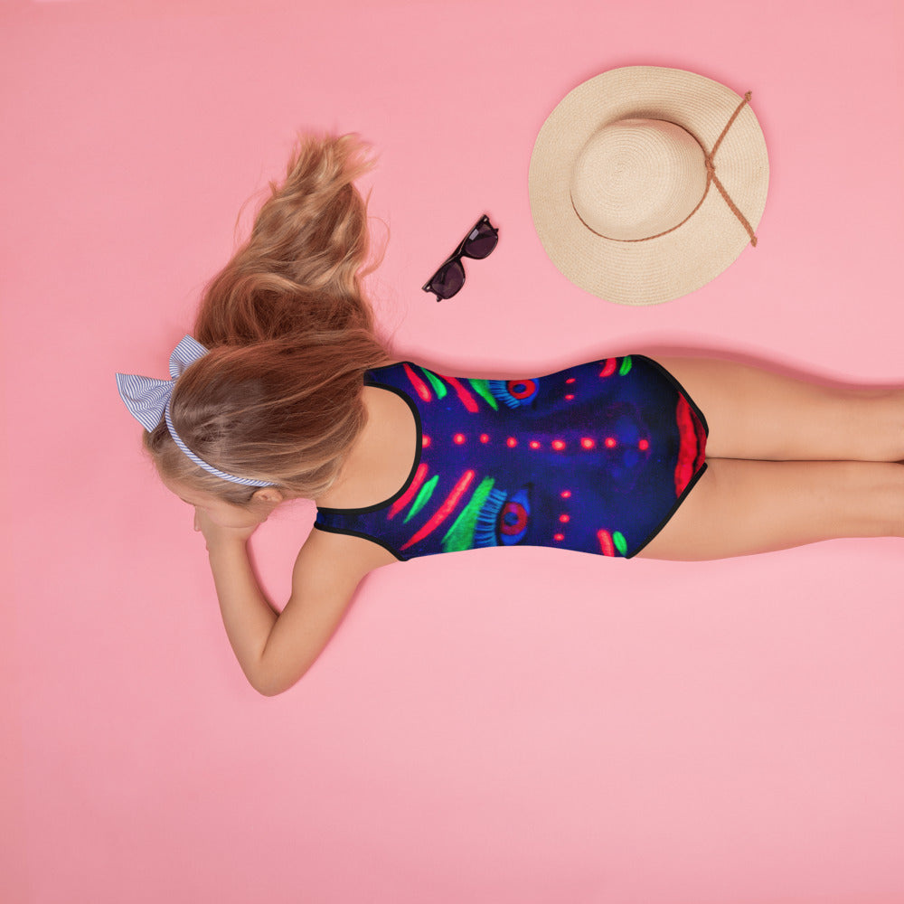 All-Over Print Kids Swimsuit