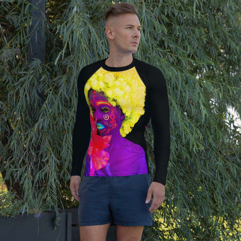 Daniela Rash Guard Men's Rash Guard – GLOW ART