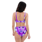 Recycled high-waisted bikini