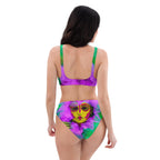 Recycled high-waisted bikini