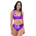 Recycled high-waisted bikini