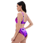 Recycled high-waisted bikini