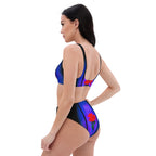 Recycled high-waisted bikini