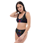 Recycled high-waisted bikini