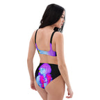 Recycled high-waisted bikini