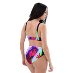 Recycled high-waisted bikini