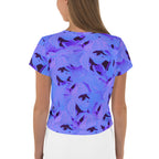All-Over Print Crop Tee