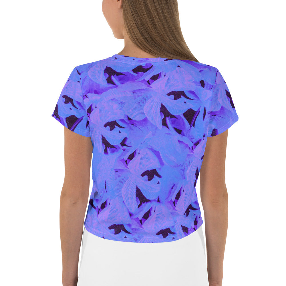 All-Over Print Crop Tee