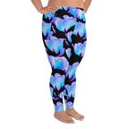All-Over Print Plus Size Leggings