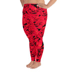 All-Over Print Plus Size Leggings